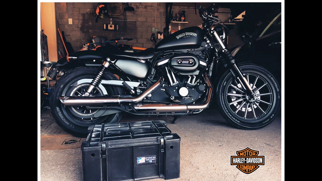 Harley Davidson Sportster 883 Air Filter change - #SportsterHavenSA