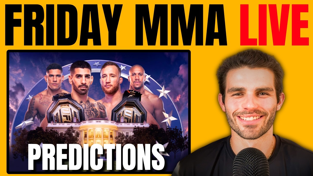My UFC Freedom 250 Picks! How I Think Gaethje Can Win, McGregor's Return, & More! Friday Live