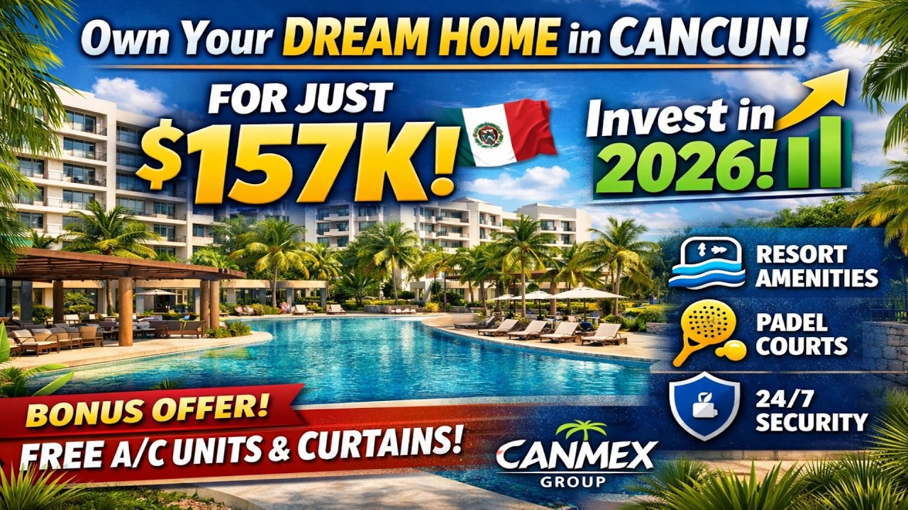 Cancun&rsquo;s Best Real Estate Investment 2026 📈 (~$157,000!) | CANMEX