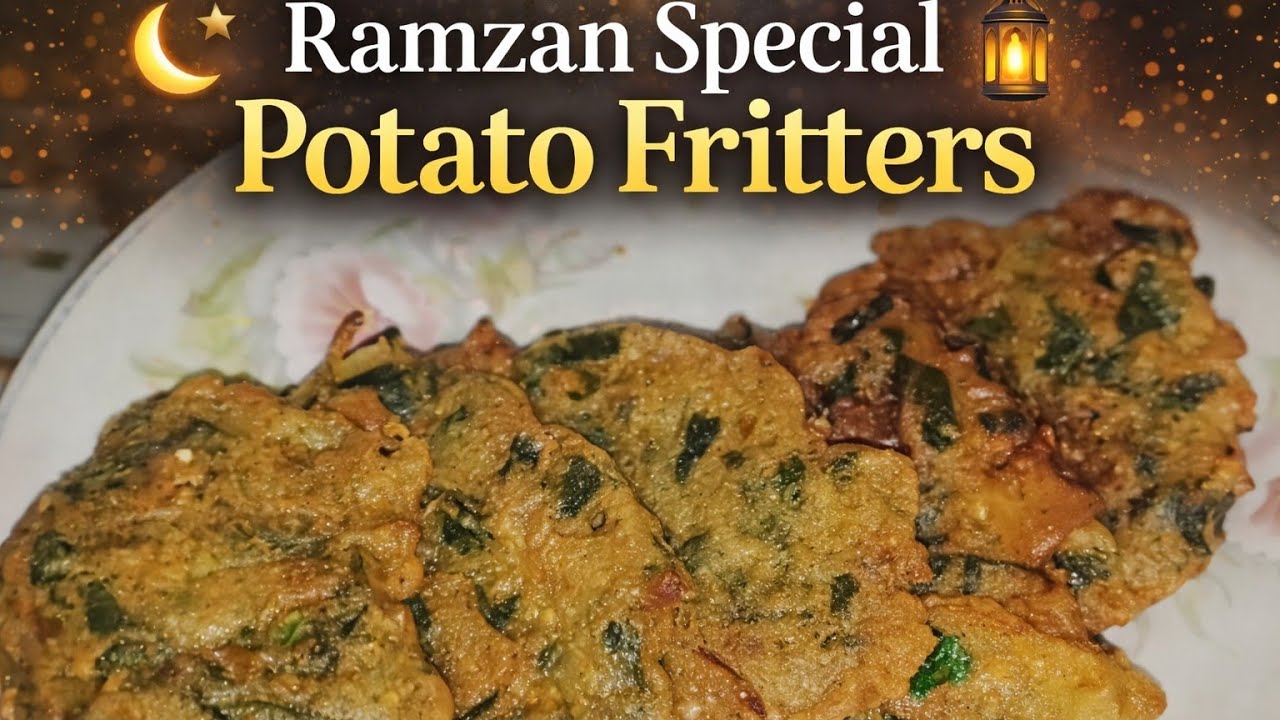 Ramzan Special Crispy Potato Fritters | Aloo Pakora Recipe | Easy Iftar Snack