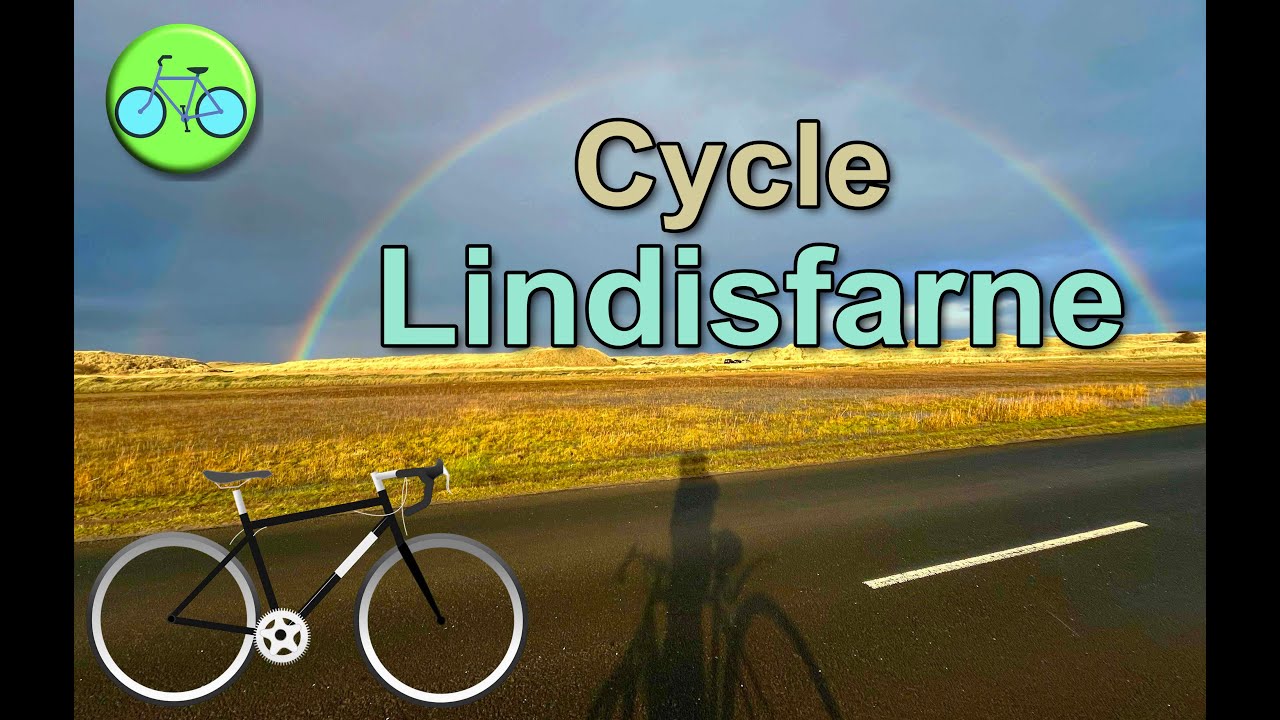 Cycle Lindisfarne, Holy Island, Northumbria, UK