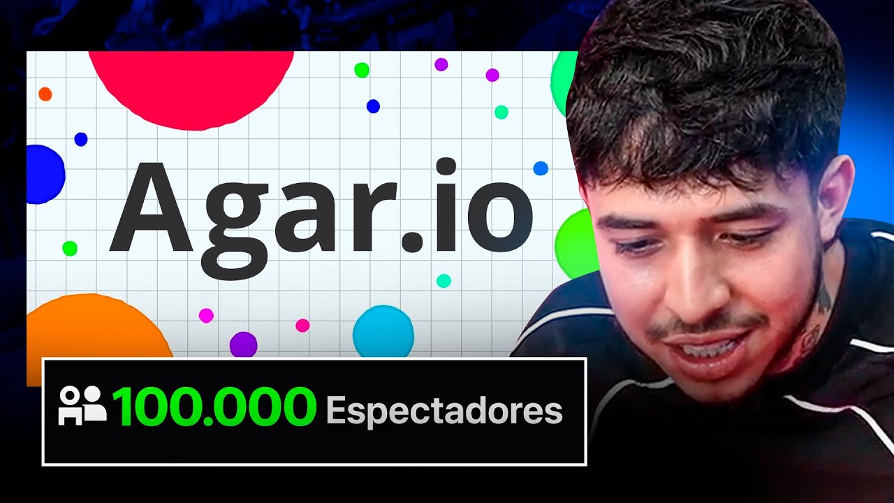 WESTCOL JUEGA AGARIO CON 100 MIL ESPECTADORES “No Bots” 
