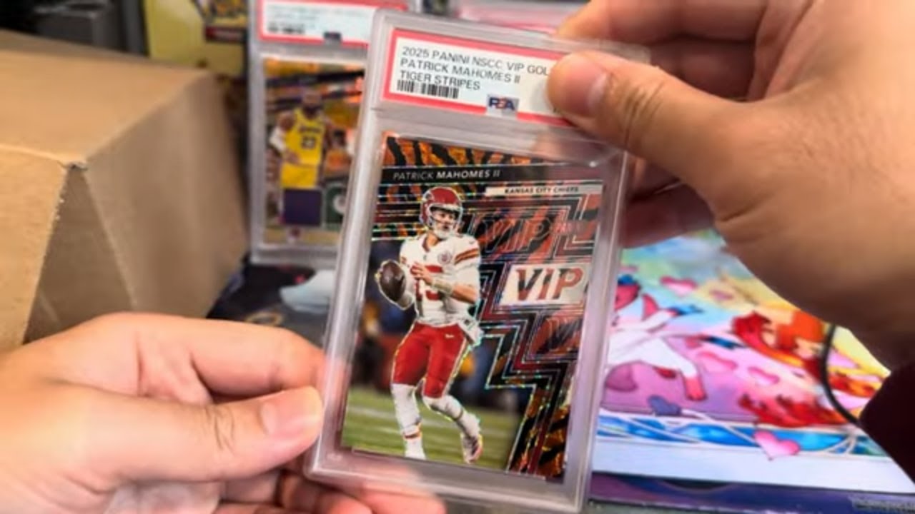 Редкий принт с тигром и зеброй PSA 10? Возвращение VIP Gold от Panini!