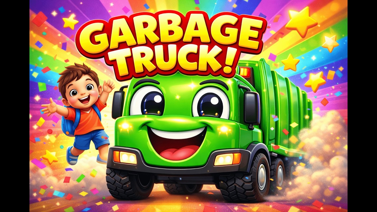I Love My Garbage Truck I Kids Song I King Nursery Rhymes