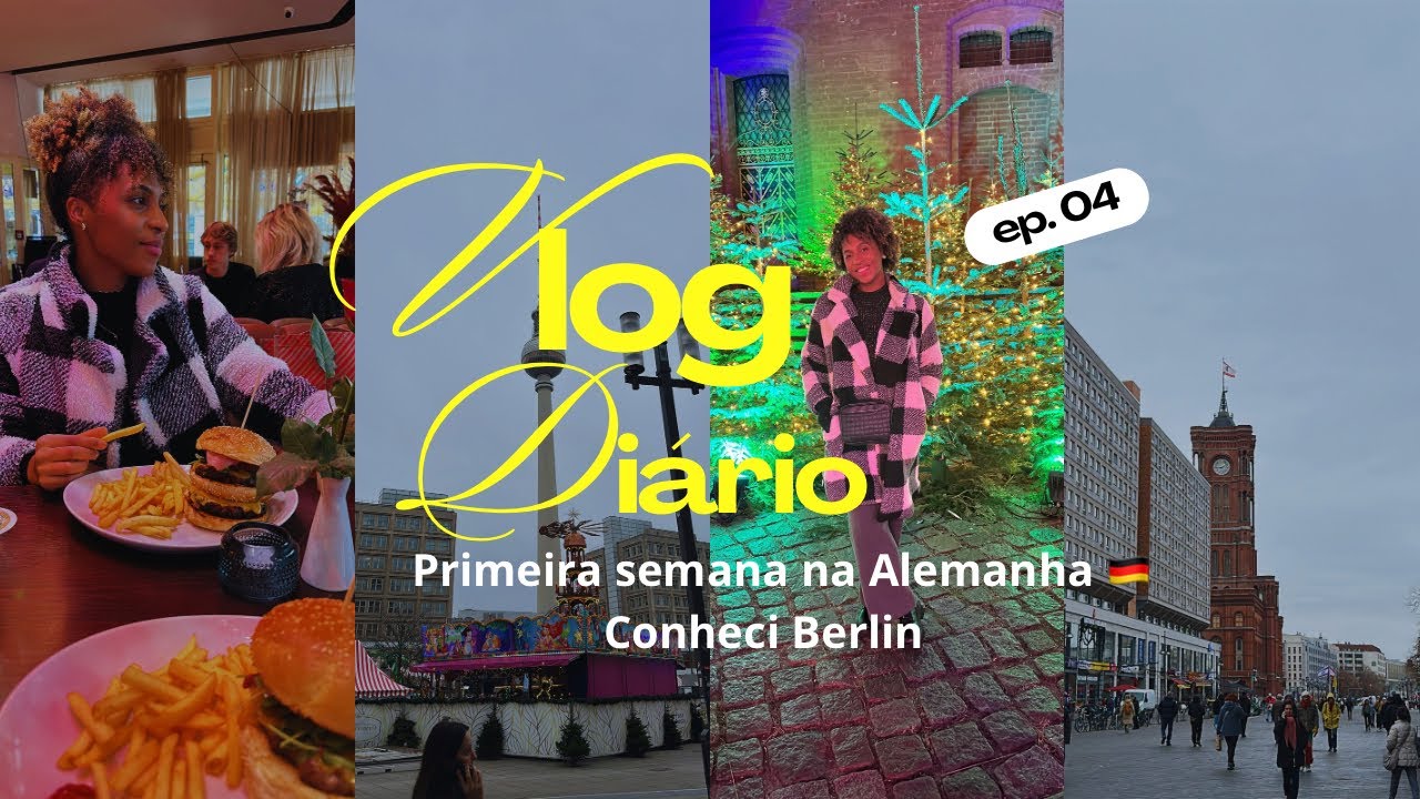 VLOG DI&Aacute;RIO: Primeiros dias na Alemanha, passeios, conhecendo Berlin e muito mais&hellip; 