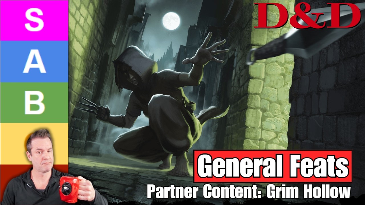 D&D 5.5: New General Feats - Grim Hollow - Partner Content