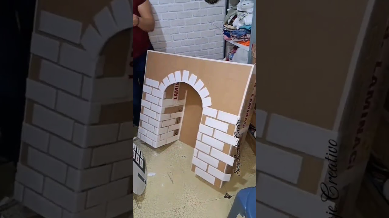 llego navidad 2023 a @SusyReciclajeCreativo #chimenea #manualidadesnavidad #diy #navidad #natal
