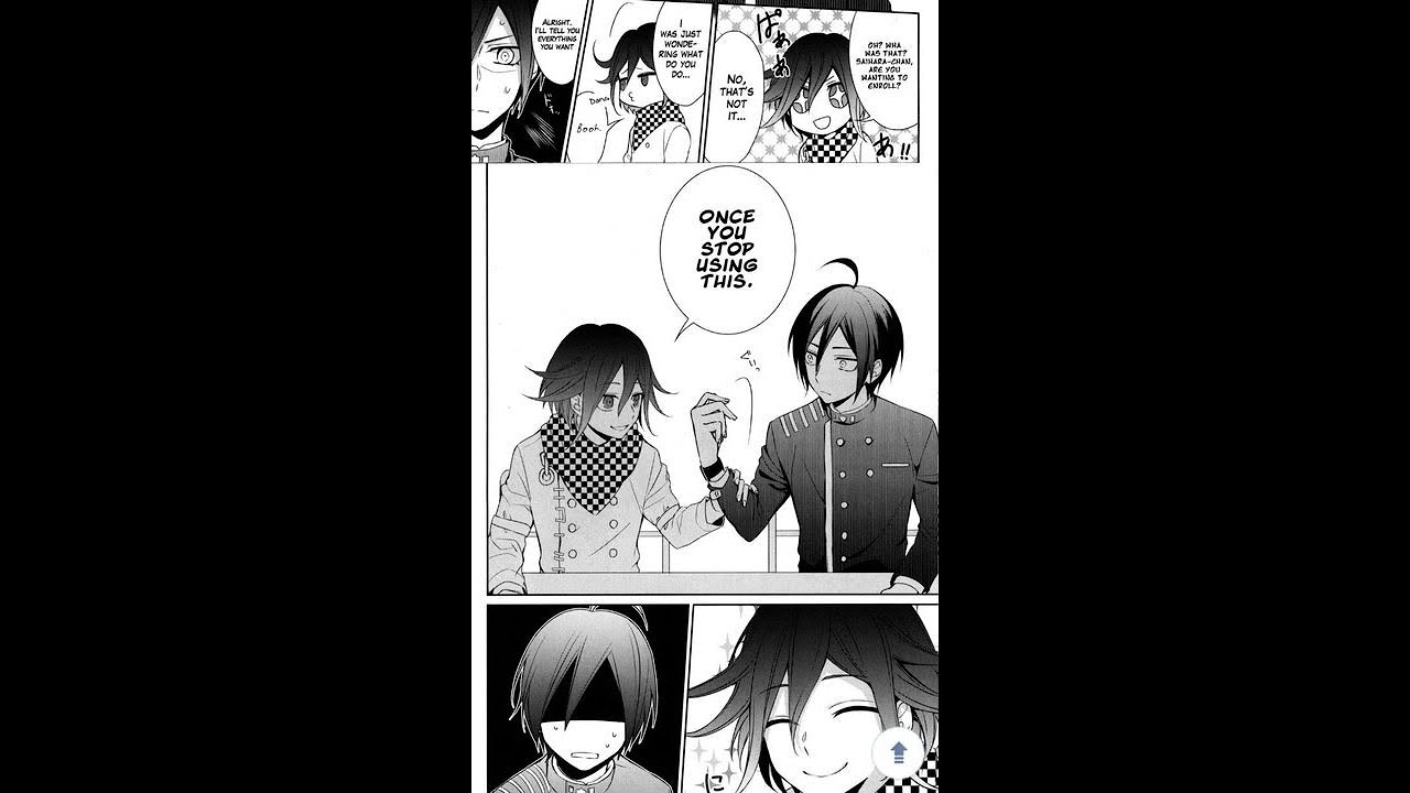 ENGLISH | SaiOuma Doujinshi :: BiLIEngual | Shuichi Saihara x Kokichi Ouma | Boy x Boy