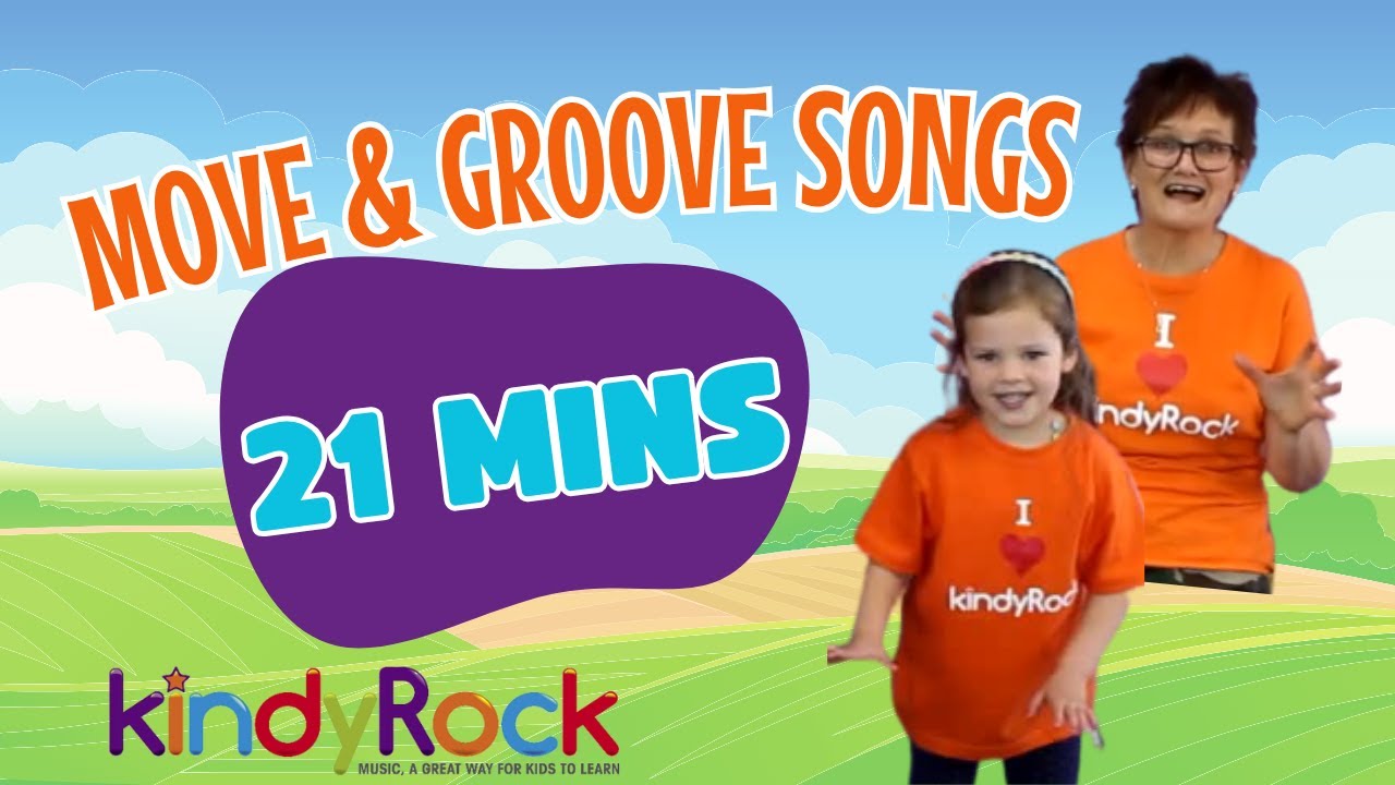 Preschool Brain Break Songs – 21 Minutes of Fun & Action with KindyRock