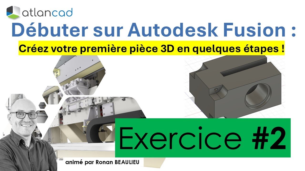 Autodesk Fusion : 2ème étape de création de pièce 3D