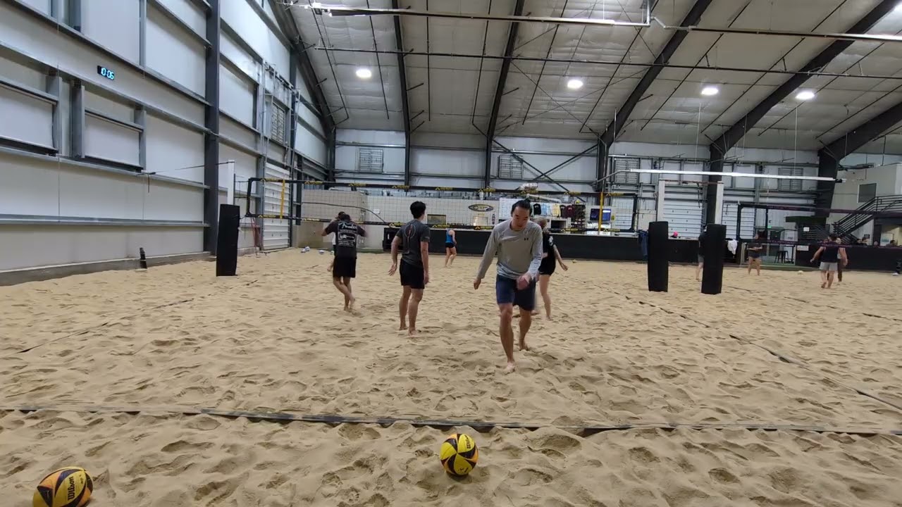 Sandbar Coed Quads A 2/10 Game 1 Set 1