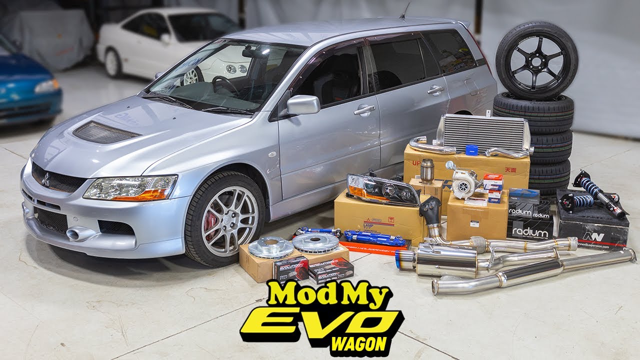 Быстрая и простая ДЕШЕВАЯ сборка универсала EVO 9 / EP 2