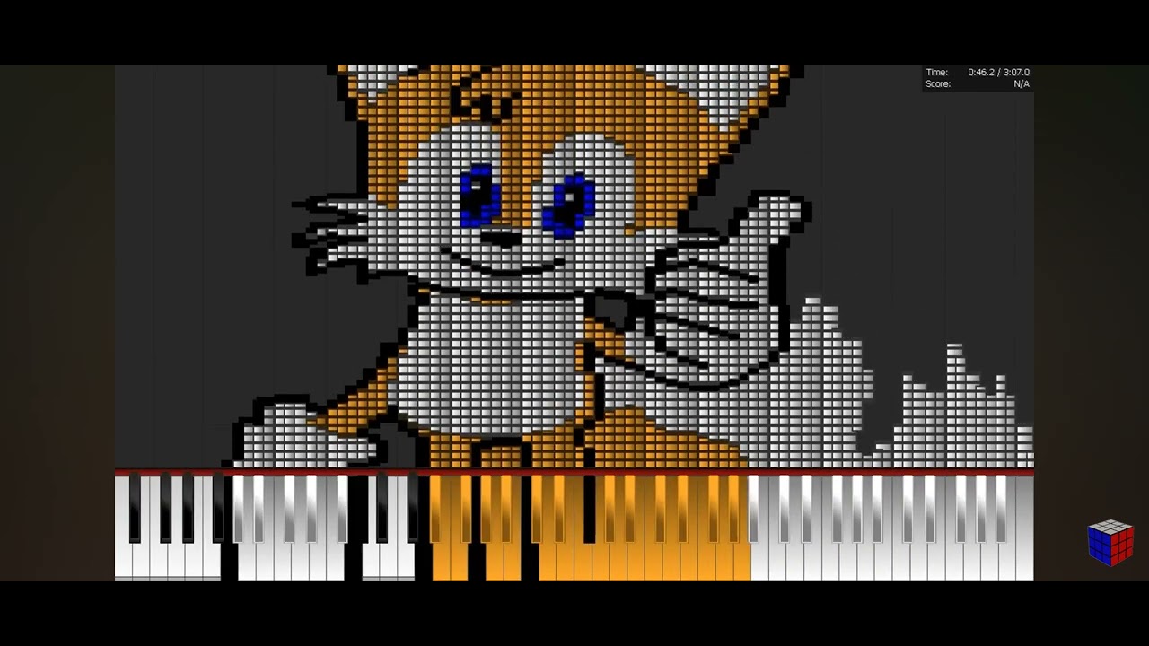 Vídeo de Sonic piano