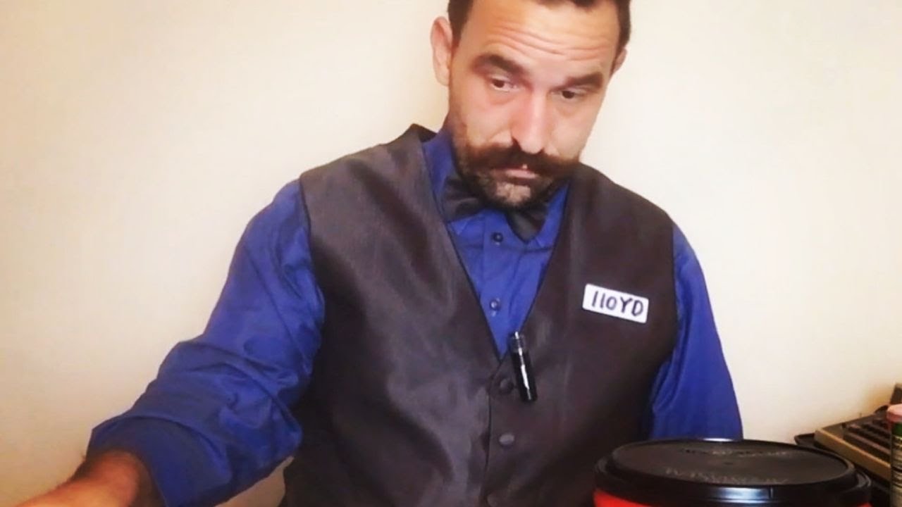 ASMR- THE EXHAUSTED CASHIER ROLE PLAY