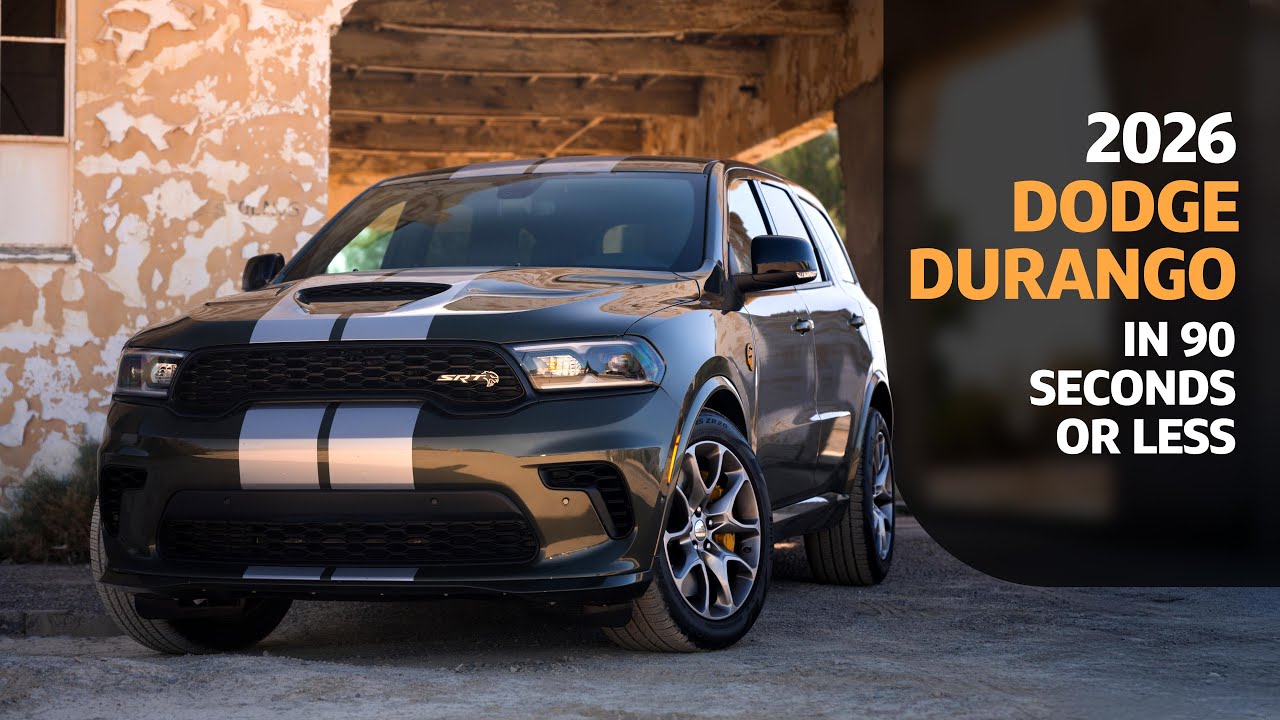 2026 Dodge Durango Quick Overview | Capital One Auto Navigator