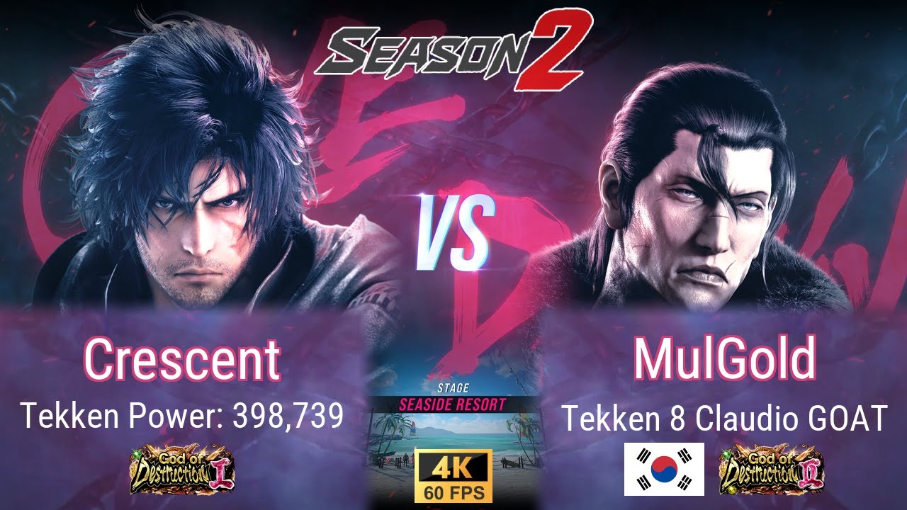 Crescent (Clive) 🤜 MulGold (Dragunov) 🎯 Ranked 💥 Tekken 8 season 2