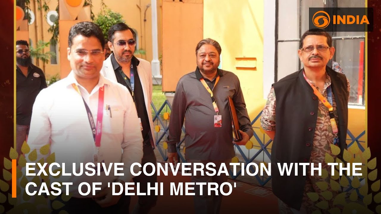 DD India's Jayanti Jha in an exclusive conversation with the cast of 'Delhi Metro'