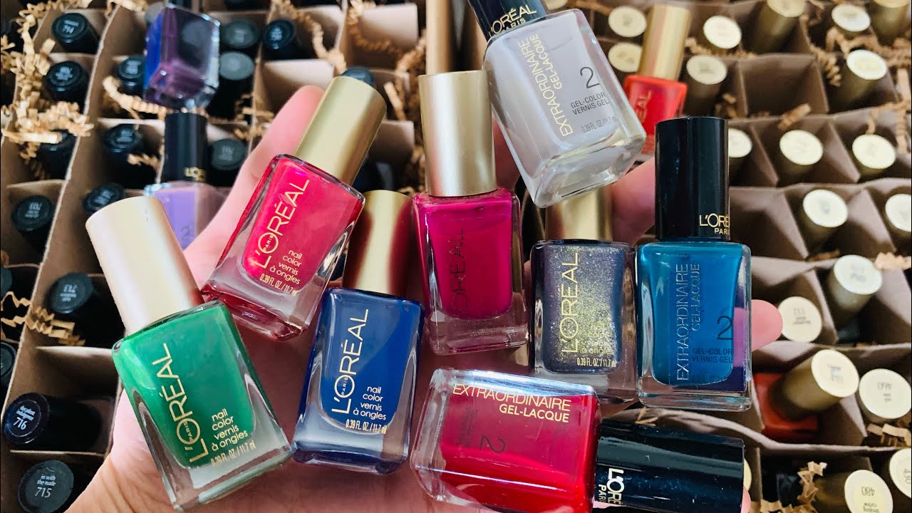 L’ORÉAL PARIS NAIL POLISH AUTHENTIC UNBOXING! 💅
