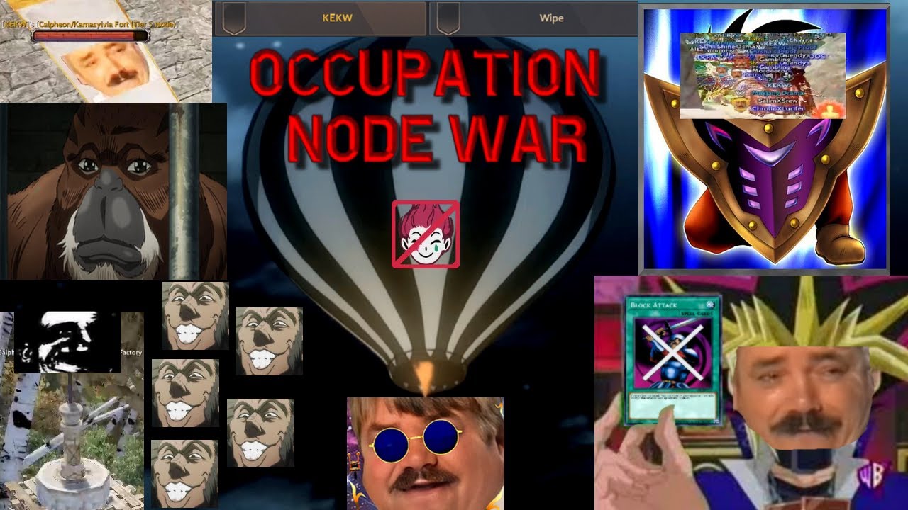 KEKW Node War highlights #9 : Wipe Vs KEKW Occupation War