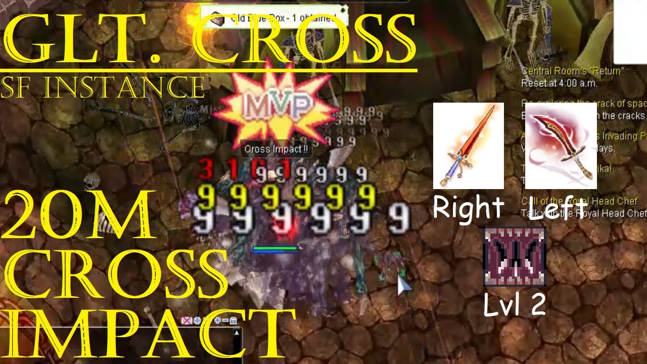 iRO Chaos: One hit Cross Impact, Sky Fortress Instance (POST GX REWORK)