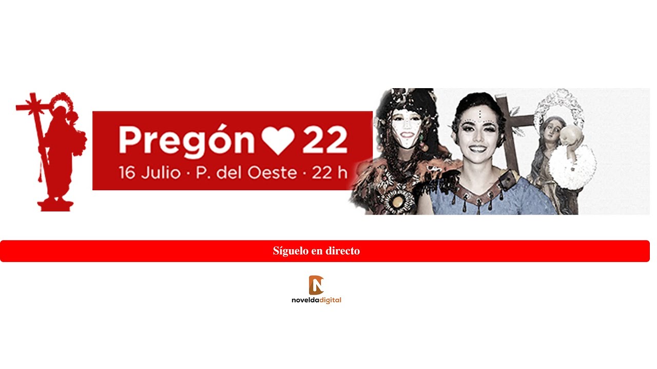 Pregón 2022 Novelda