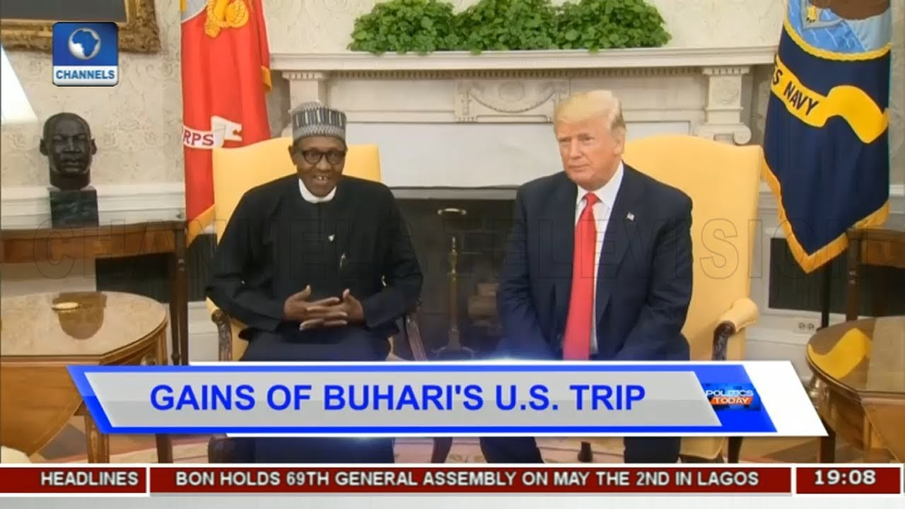 Meeting Between Trump & Buhari Focuses On Security, Economy Pt.1 |Politics Today|