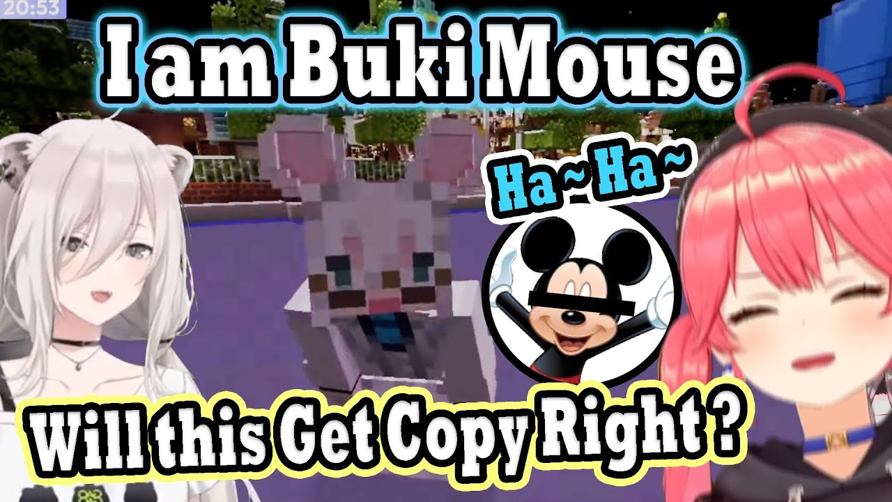 Miko & Others Died Laughing When a Self-proclaimed HoloLand Mascot (Fu)Buki Mouse Appeared!