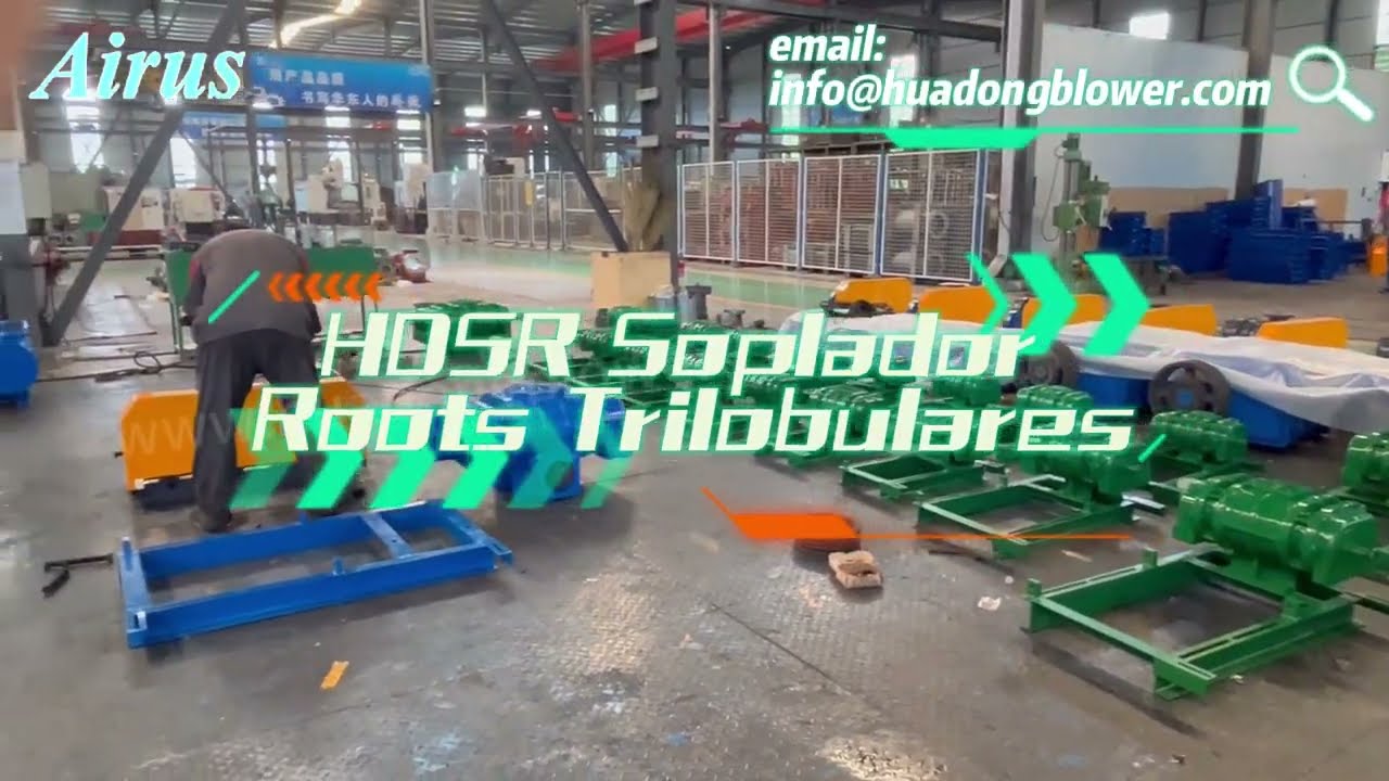 HDSR Soplador Roots Trilobulares