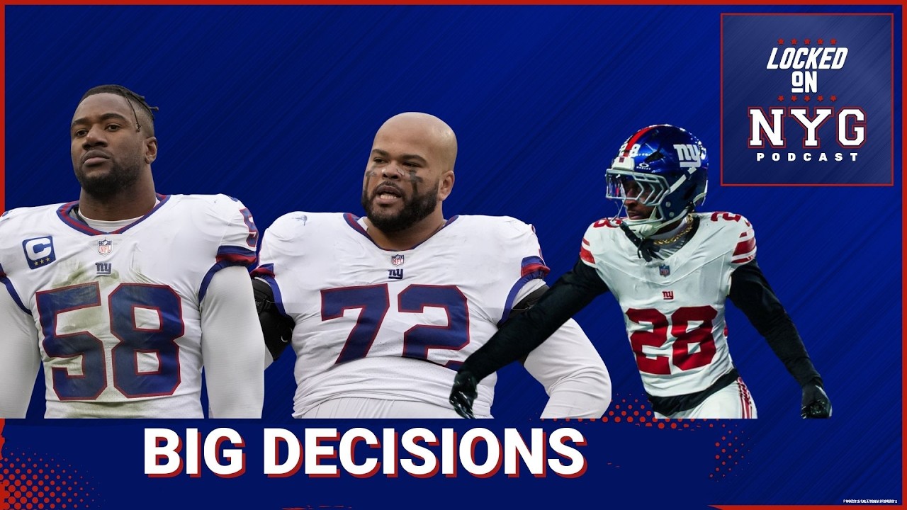 DECISION TIME: Which New York Giants Pending ROSTER DECISIONS Might Not Be Automatic?