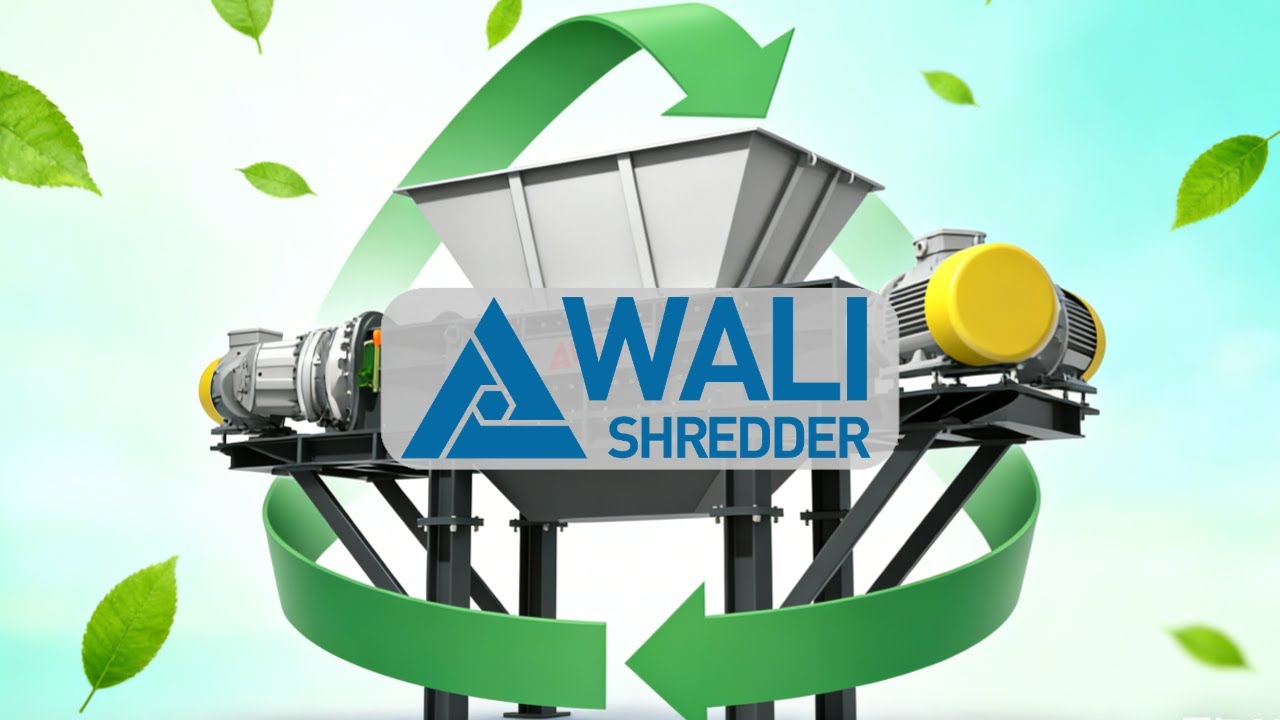 Shredder for Efficiently Shredding Titanium Metal Chips