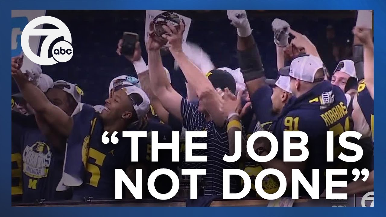 Michigan players excited about facing TCU in College Football Playoff