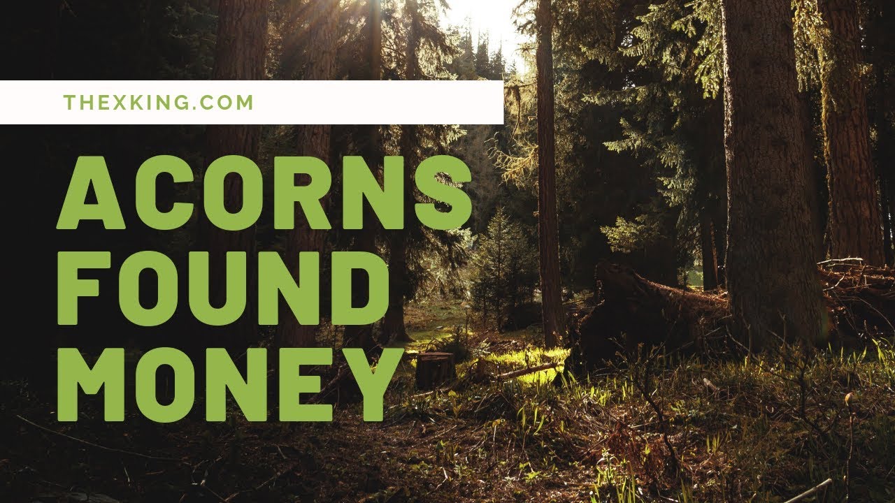 Acorns found money
