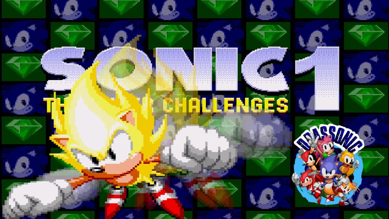 Sonic The Super Challenges - Island Dash (Hyper Sonic) • Sonic Classic Hack 