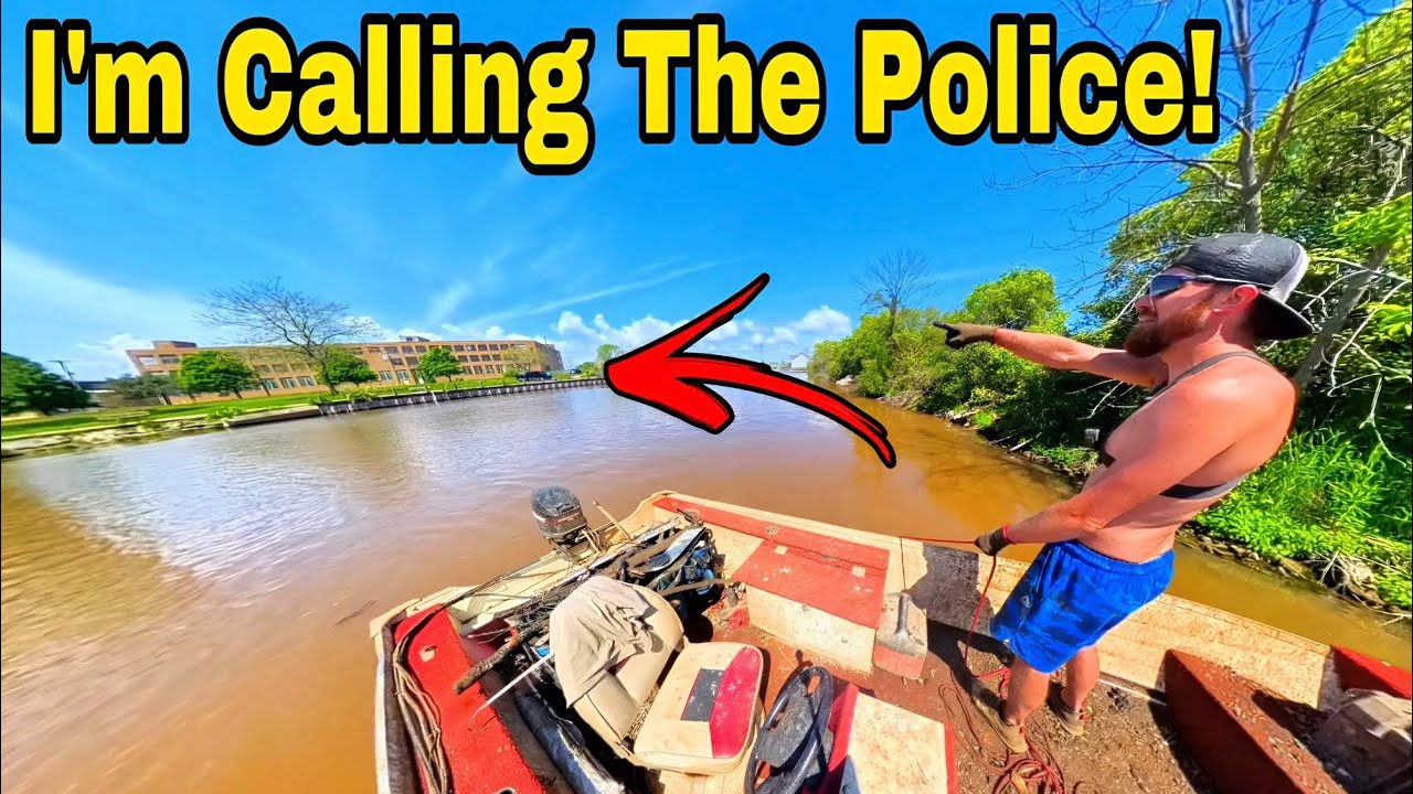 Angry Fishermen Call Police Because I’m Magnet Fishing!