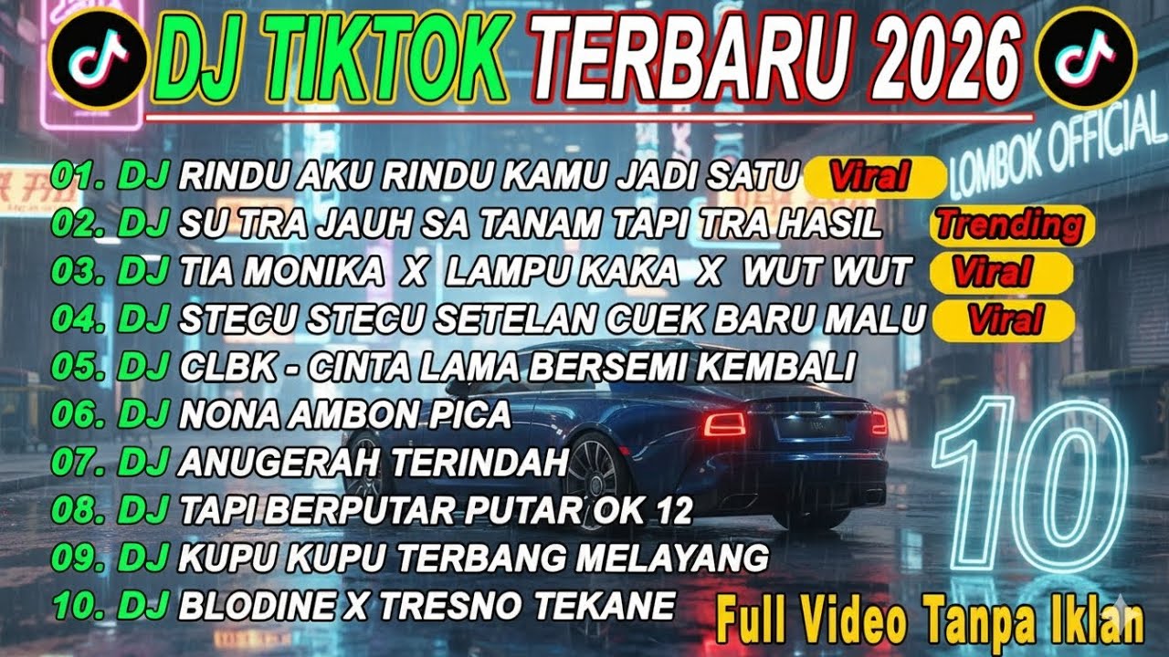 DJ TIKTOK VIRALTERBARU 2025🎵DJ RINDU AKU RINDU KAMU JADI SATU🎵DJ SUTRA JAUH SA TANAM HAT🎵TANPA IKLAN