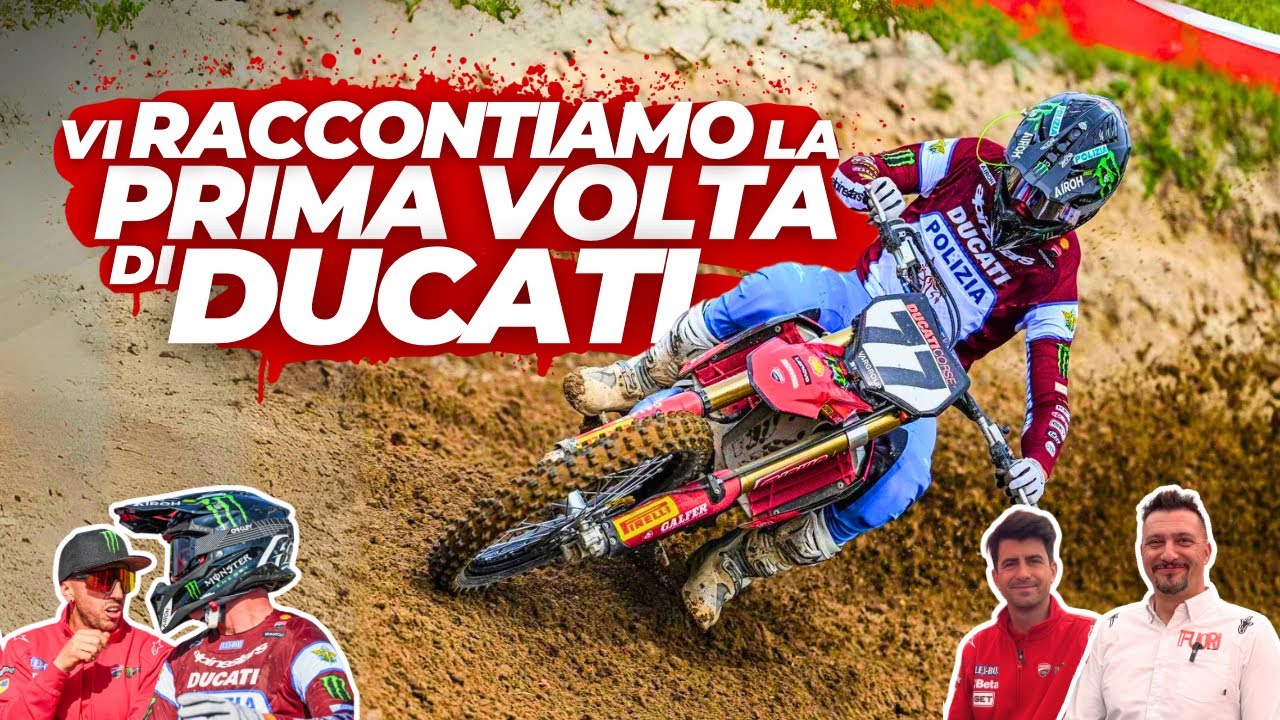 La prima gara della Ducati Desmo450 MX da cross