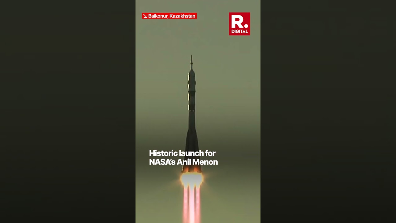 Soyuz MS-29 Blasts Off: Indian-Origin NASA Astronaut Anil Menon Lifts Off to Space Station