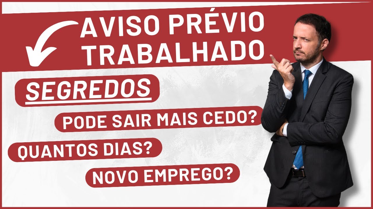 AVISO PRÉVIO TRABALHADO OU INDENIZADO 2025 - Demissão