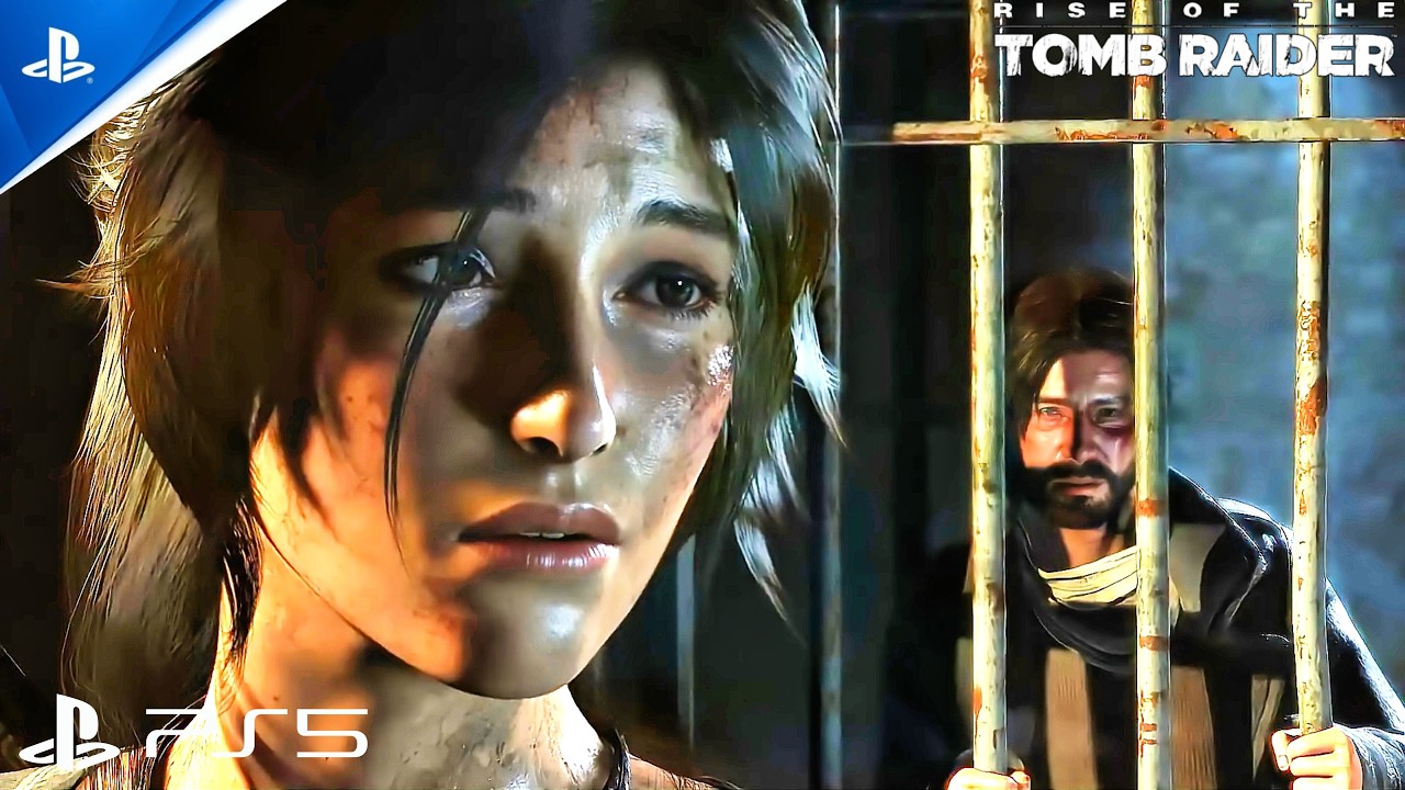 Tomb Raider Lara Gets Captured And Learns The Truth | Prison Break | PT.01 | PS5 4K 60FPS HDR |
