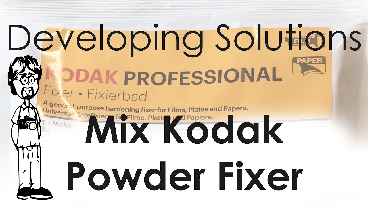 Mixing Kodak Fixer from Powder | Developing Solutions