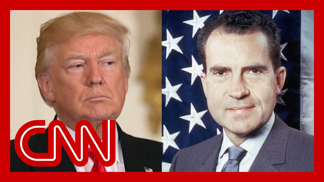 Trump explodes at Nixon comparisons as he prepares to leave office