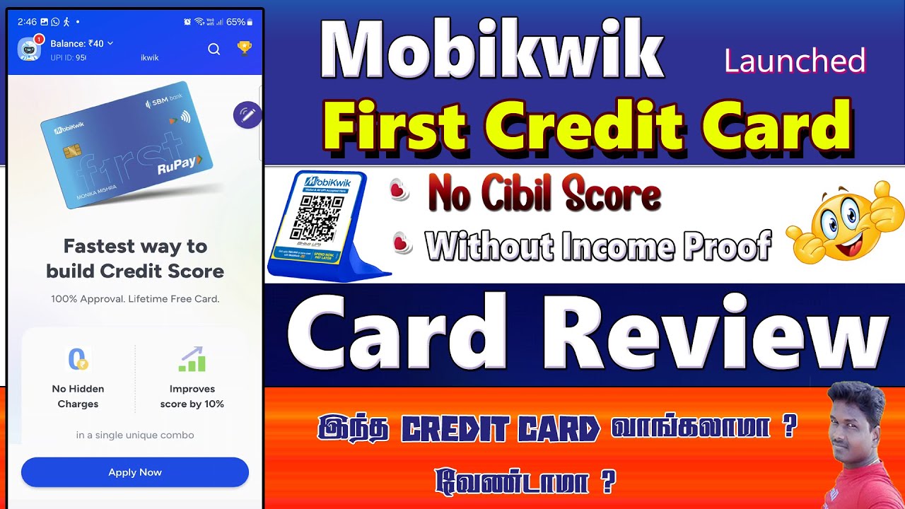 Finally Mobikwik Application Launched Our First Credit Card full detail Review in Tamil