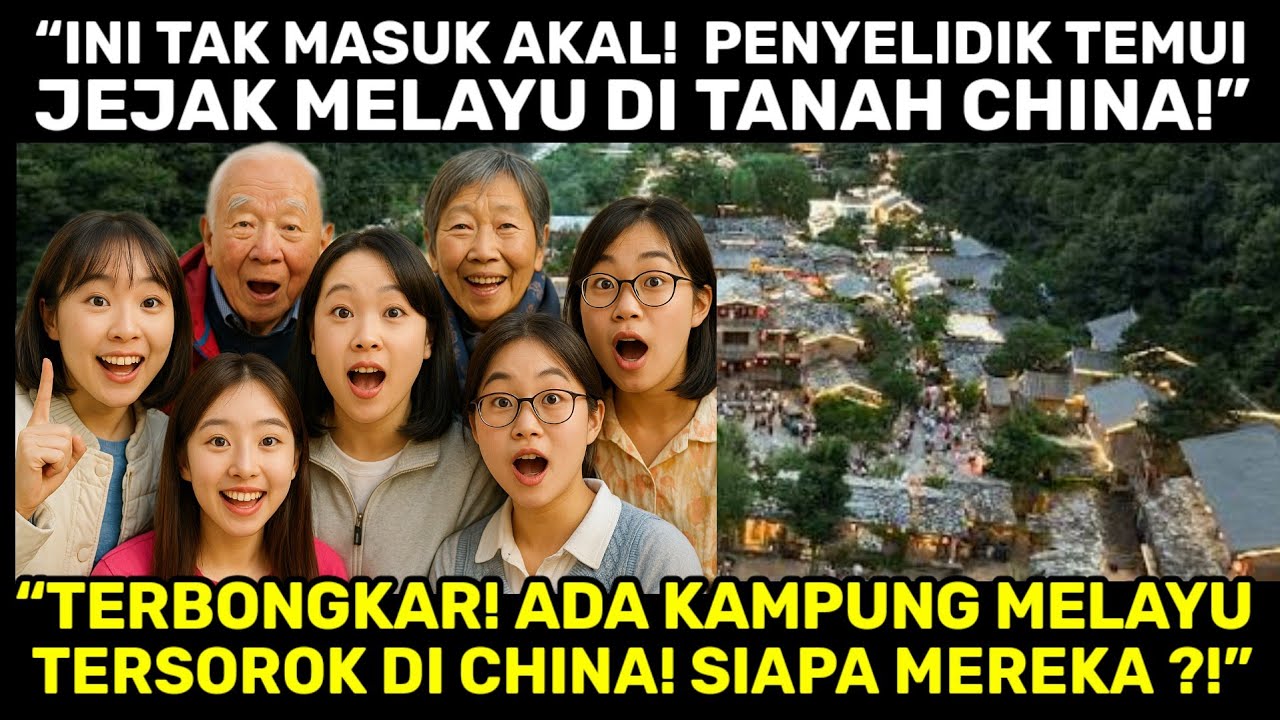“DUNIA TERKEJUT! Kampung MELAYU Tersembunyi Ditemui di China — Sejarah Yang Hilang TERBONGKAR!”