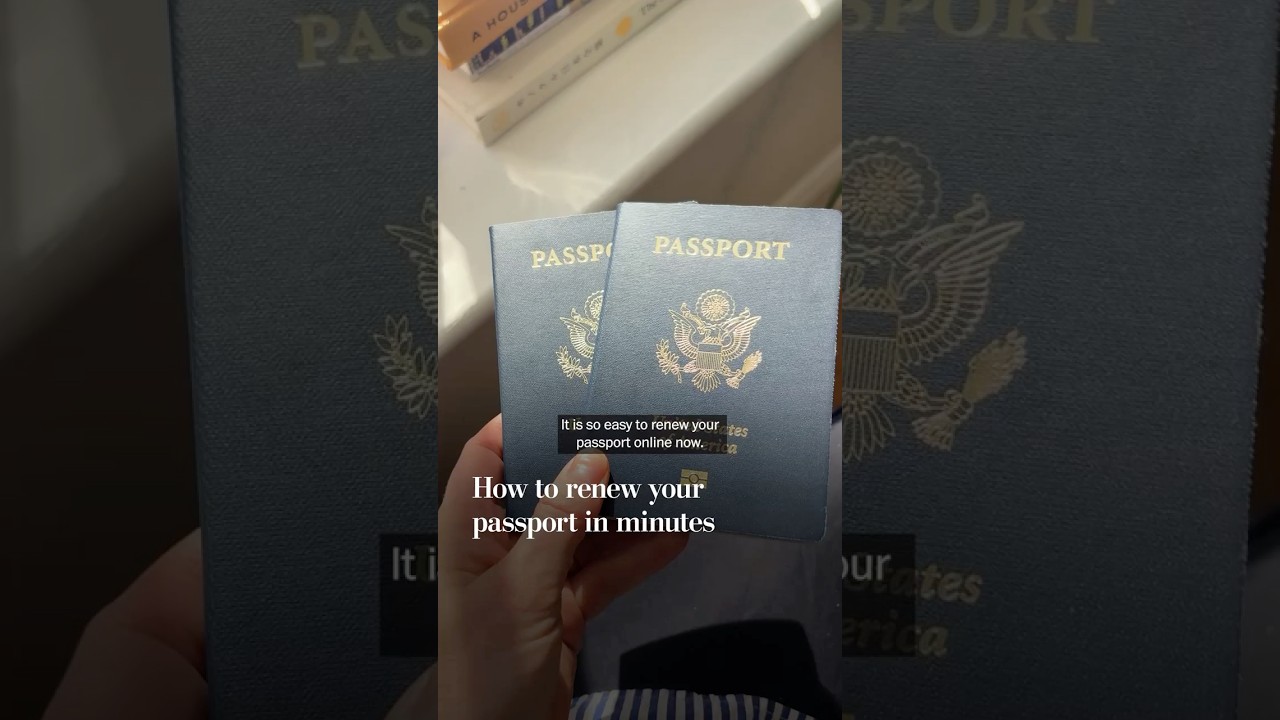 How to renew your passport in minutes