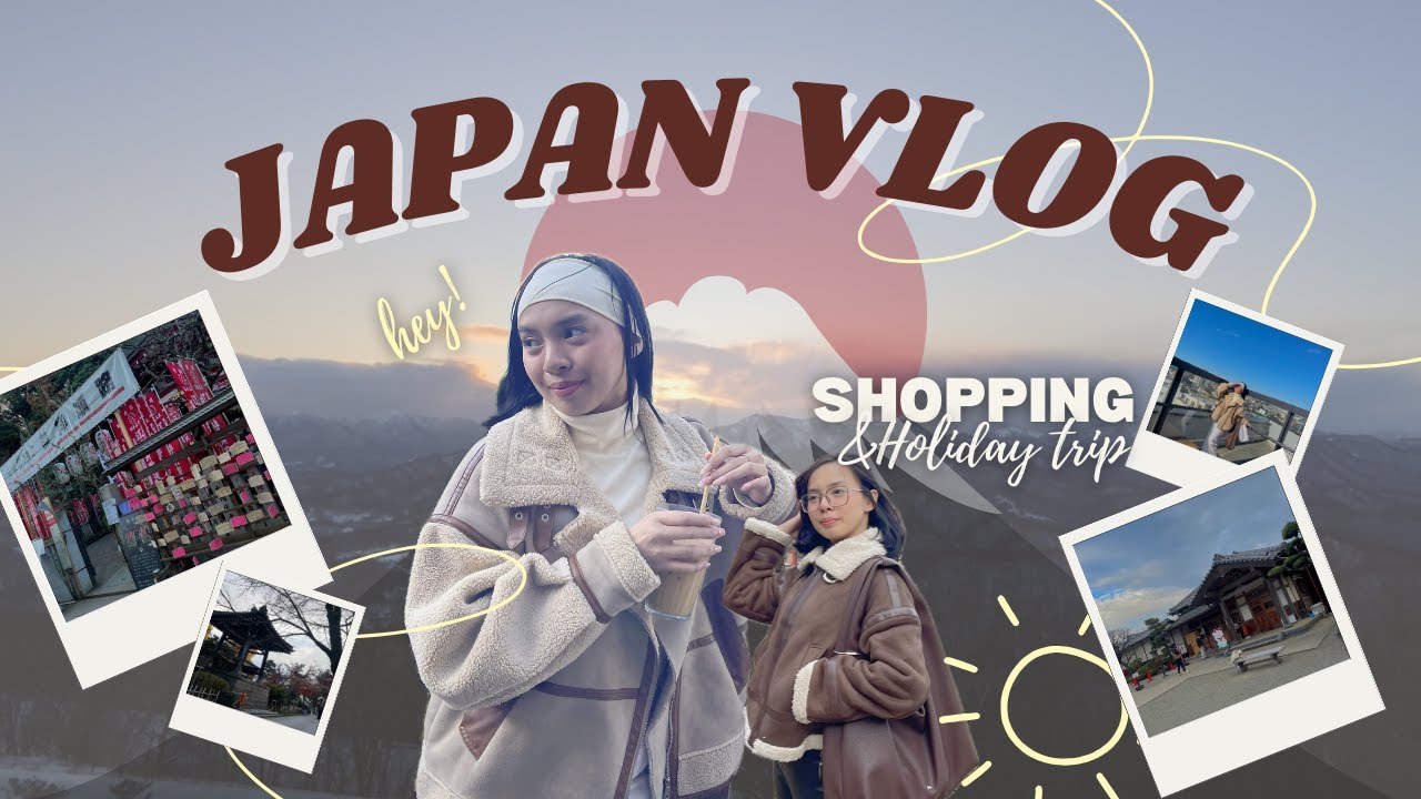 JAPAN VLOG 🗼🎌| Holiday trip and shopping