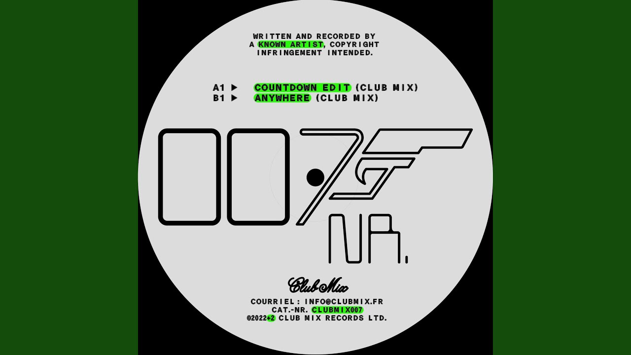 Countdown Edit (Club Mix)