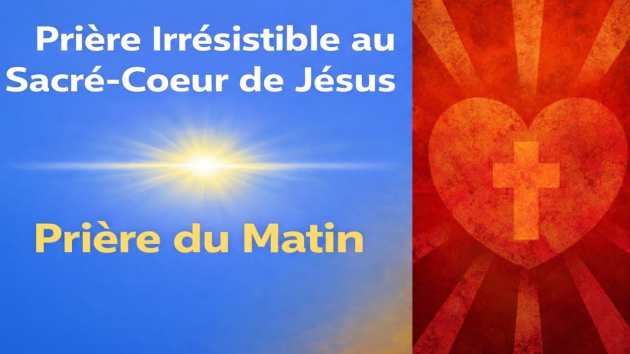 🙏Prière irrésistible au Sacré-Cœur de Jésus🙏