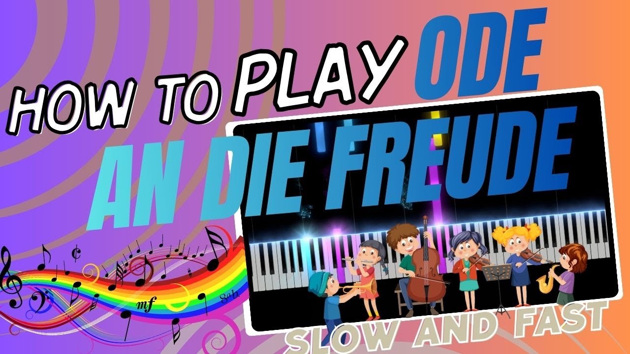 ODE AN DIE FREUDE - BEGINNER VERSION - MELODIE