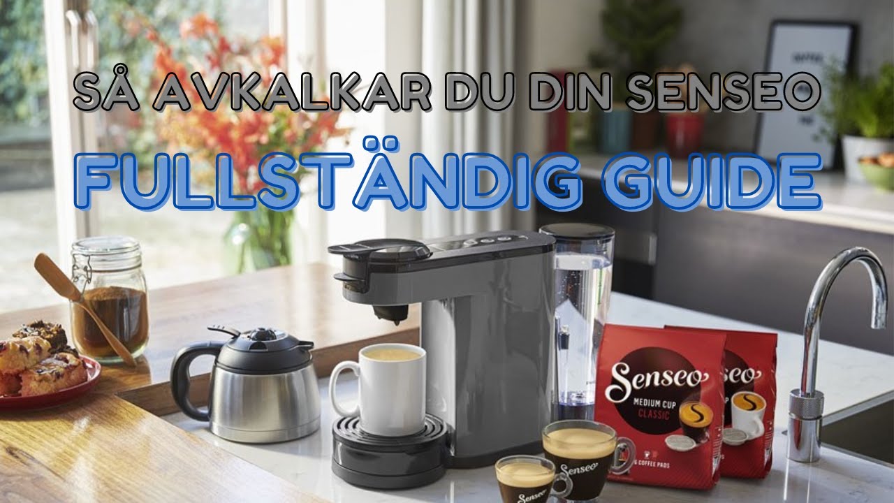 Hur man avkalkar Philips Senseo kapselbryggare