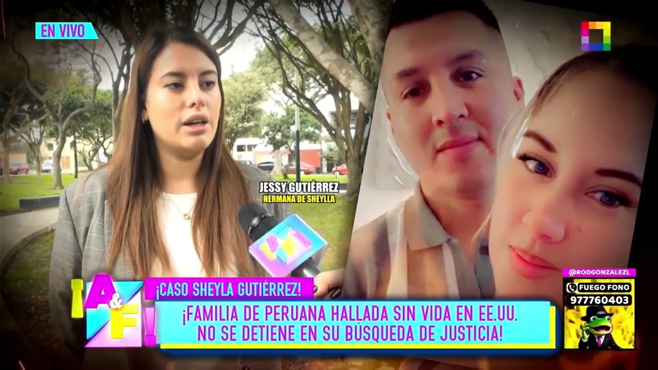 Amor y Fuego - AGO 20 - FAMILIA DE PERUANA HALLADA SIN VIDA. NO SE DETIENE EN SU BUSQUEDA | Willax